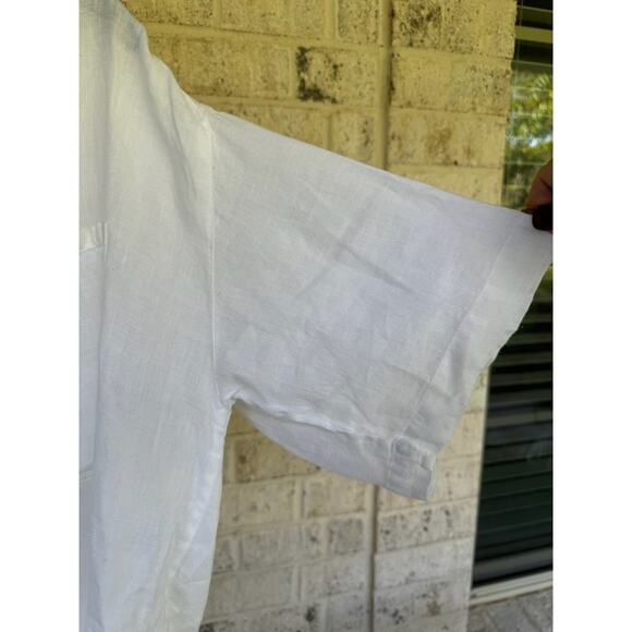 Go Linen L'Zinger Short Sleeve Linen Shirt-Size 1 - Picture 3 of 8